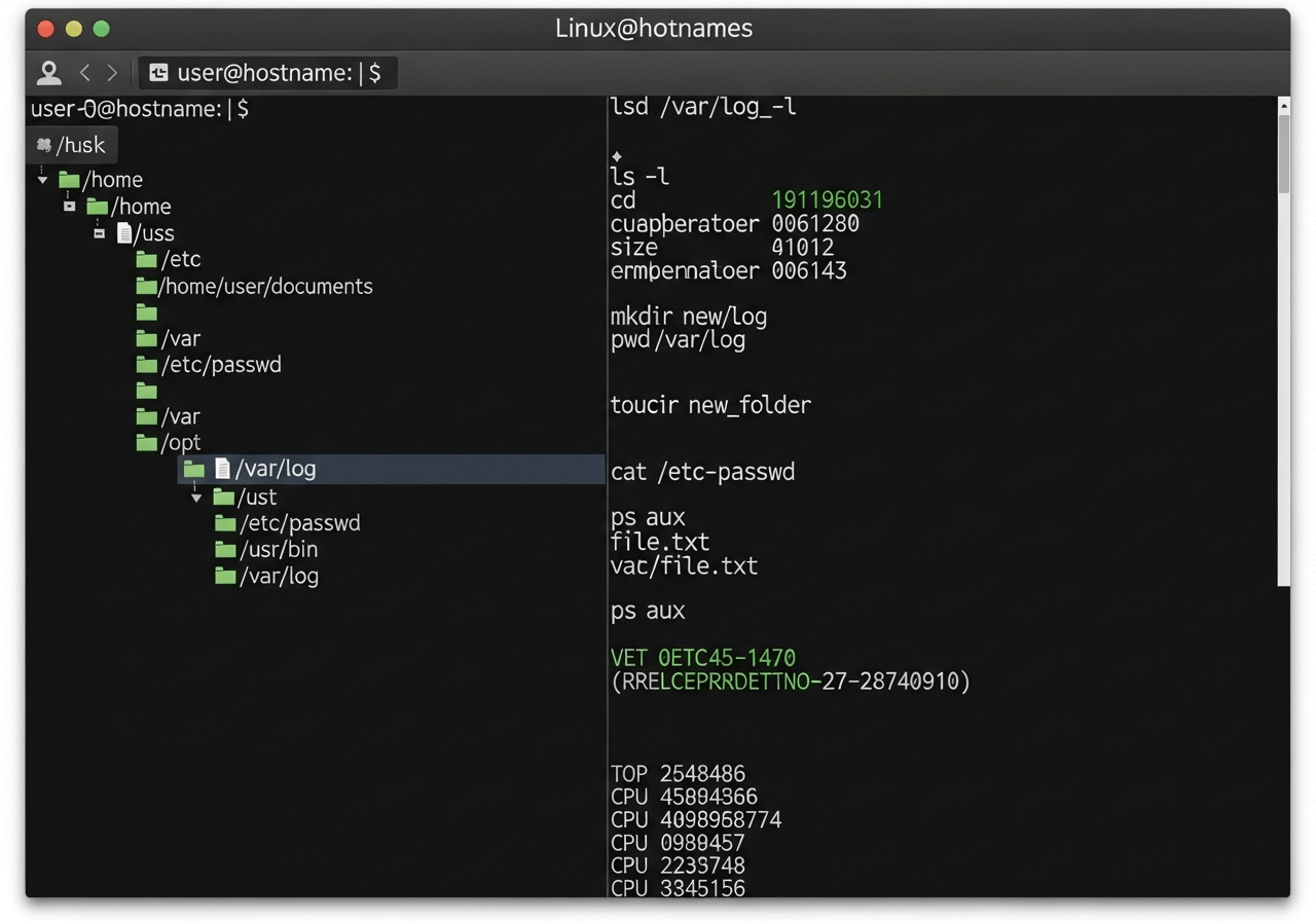 Linux Commands and Directory Structure